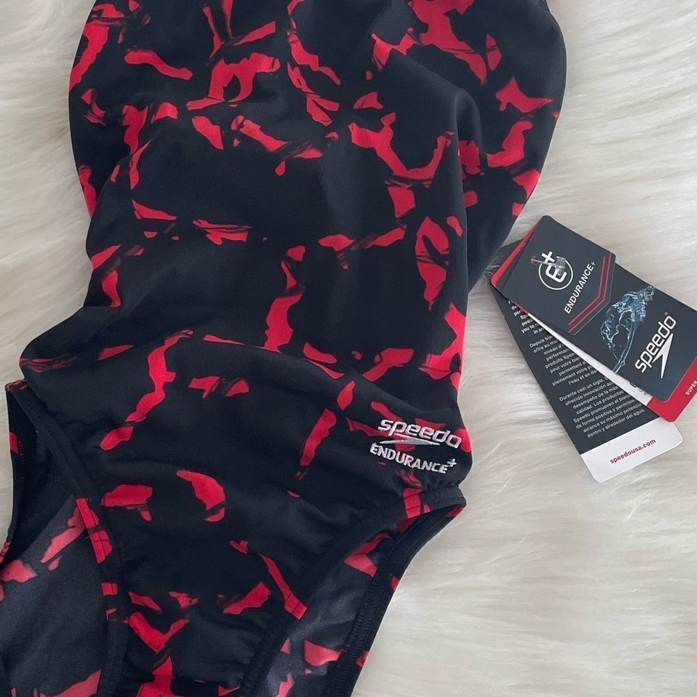 SPEEDO Endurance+ Wrack It Up Ladies Super Pro One
Piece Swimsuit 20 NWT - Picture 7 of 10